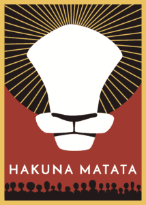 Kniha Hakuna Matata – obálka